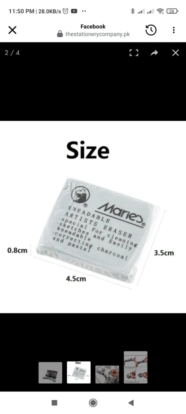Kneaded Eraser Per Pcs