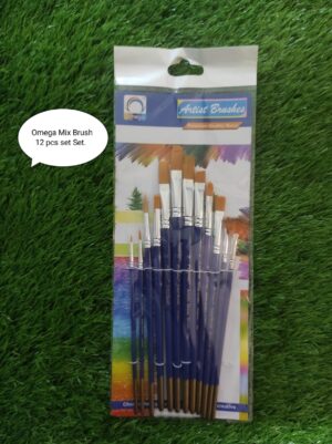 Omega Mix Brush 12 pcs Set