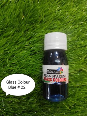 Blossom Glass Paint Blue