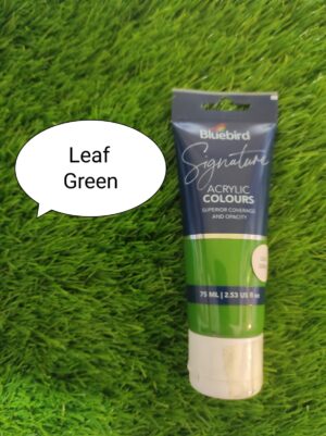 Bluebird Signature Acrylic Leaf Green Paint 75ml