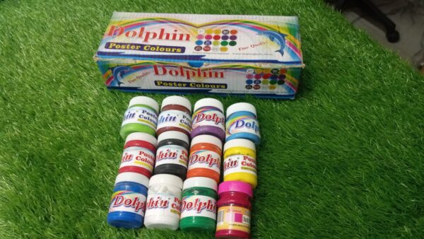 Dolphin Poster Colour Set