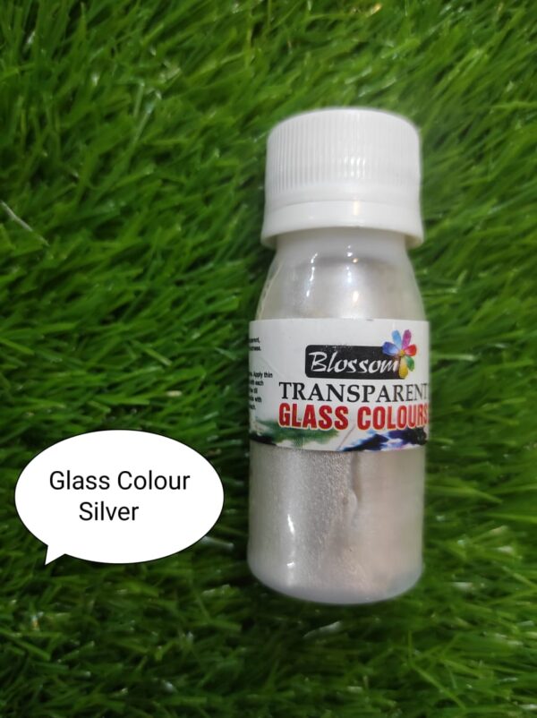 Blossom Glass Paint Silver