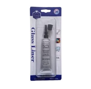 Glass Paint Led Silver