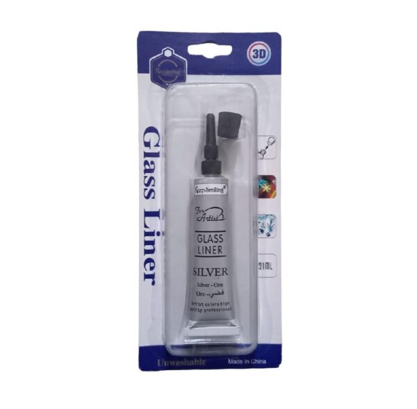 Glass Paint Led Silver