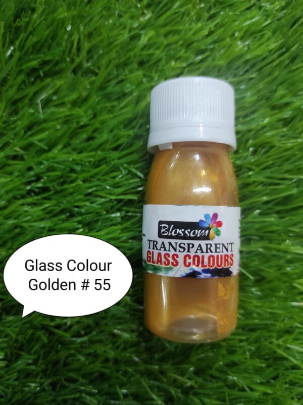 Blossom Glass Paint Golden
