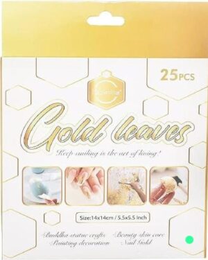 Golden Foil Paper 25 Sheets