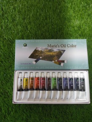 Maries Oil Paint Colour 12Pcs Set 12ml Tube