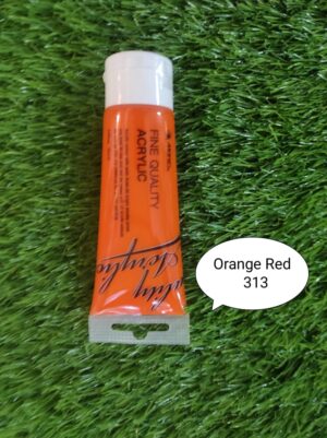 Marine Acrylic Orange Red Paint 75ml