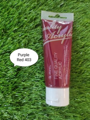 Maries Acrylic Purple Red Paint 75ml