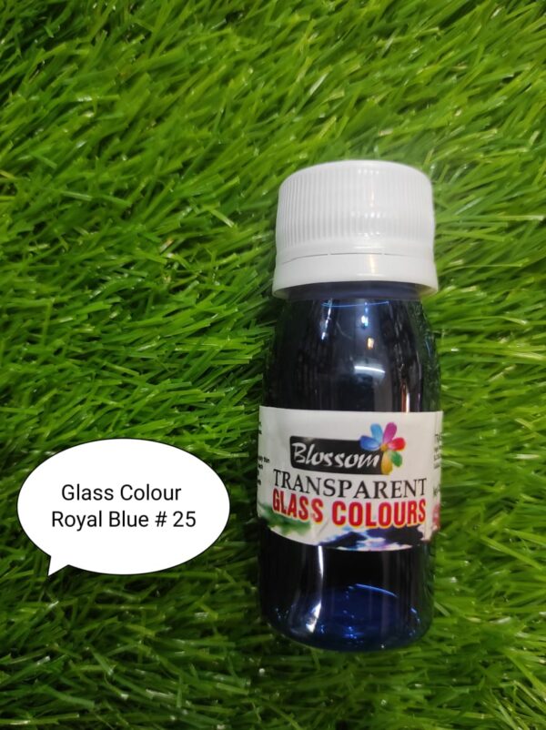 Blossom Glass Paint Royal Blue