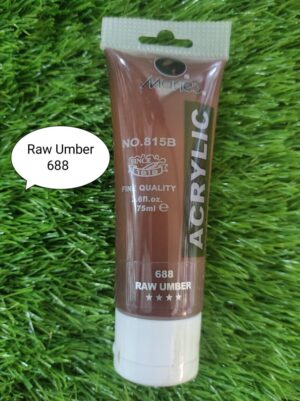 Maries Acrelic Raw Amber Paint 75ml