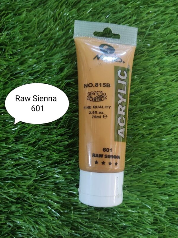 Maries Acrylic Raw Sienna Paint75ml