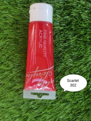 Maries Acrylic Scarlet Paint 75ml