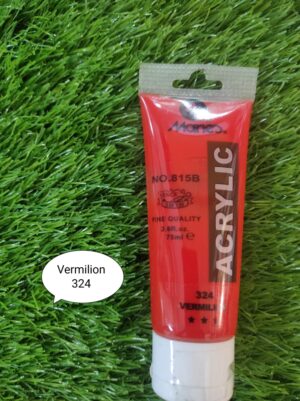 Maries Acrylic Vemillion Paint 75ml