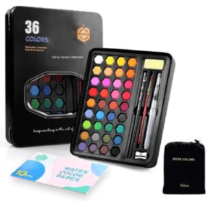 Keep Smiling Water Colour Set 36 pcs With Pouch