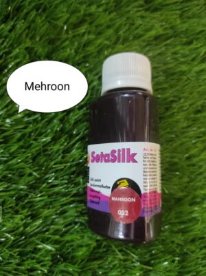 Seta Silk Paint Mehroon