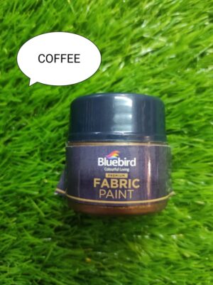 Blue Bird Fabric Paint Coffee 25 ml