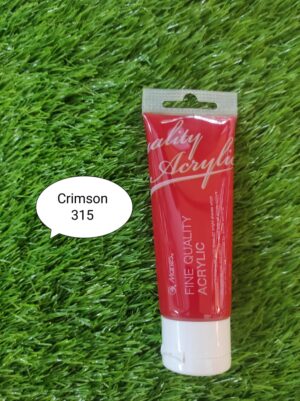 Maries Acrylic Paint Crimson75ml