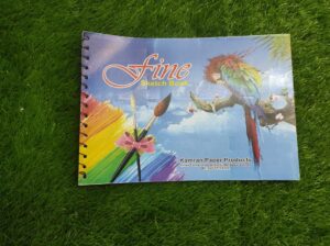 Fine Baby Sketch Book A4 Size Hard Paper 18 Pages
