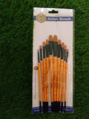 Keep Smiling Round Brushes 10 Pcs Set