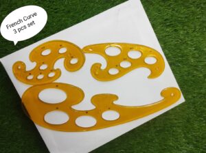 French Curve Scale 3 pcs Set