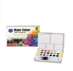 Keep Smiling Transparent Water Colour 18 Pcs Set