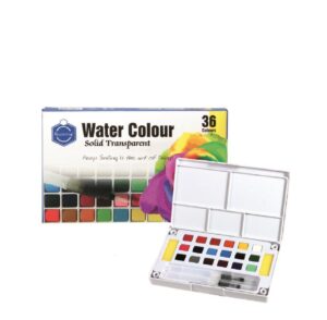Keep Smiling Transparent Water Colour 36 pcs Set