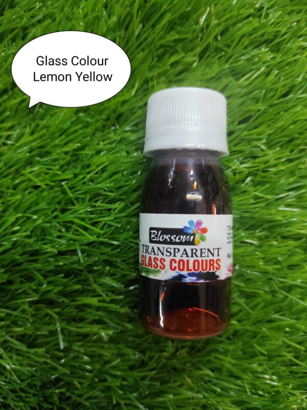 Blossom Glass Paint Lemon Yellow