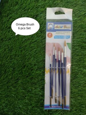 Omega Brush 6 pcs Set