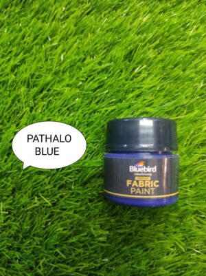 Blue Bird Fabric Paint Pathalo Blue  25ml
