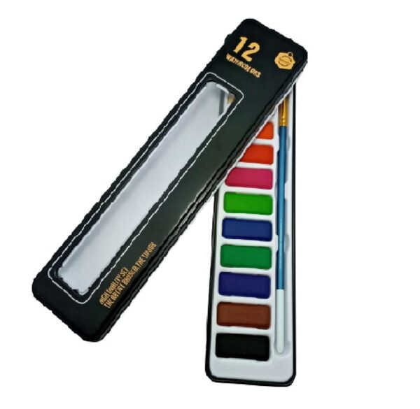 Keep Smiling Water Colour 12 Pcs Set