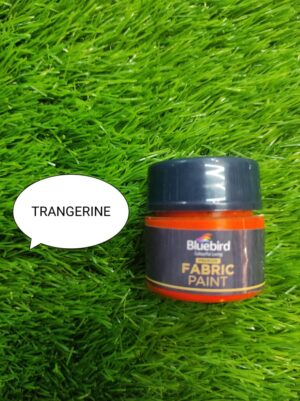 Blue Bird Fabric Paint Trangerine 25ml