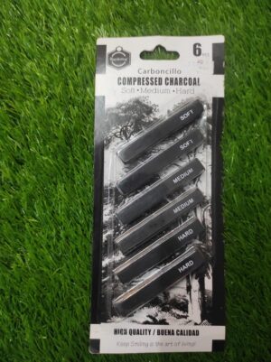 Keep Smiling Charcole Bar Sticks 6 pcs set