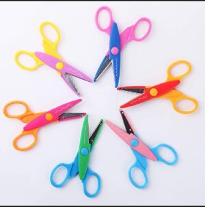 Zig Zag Scissors 6 Pcs Set