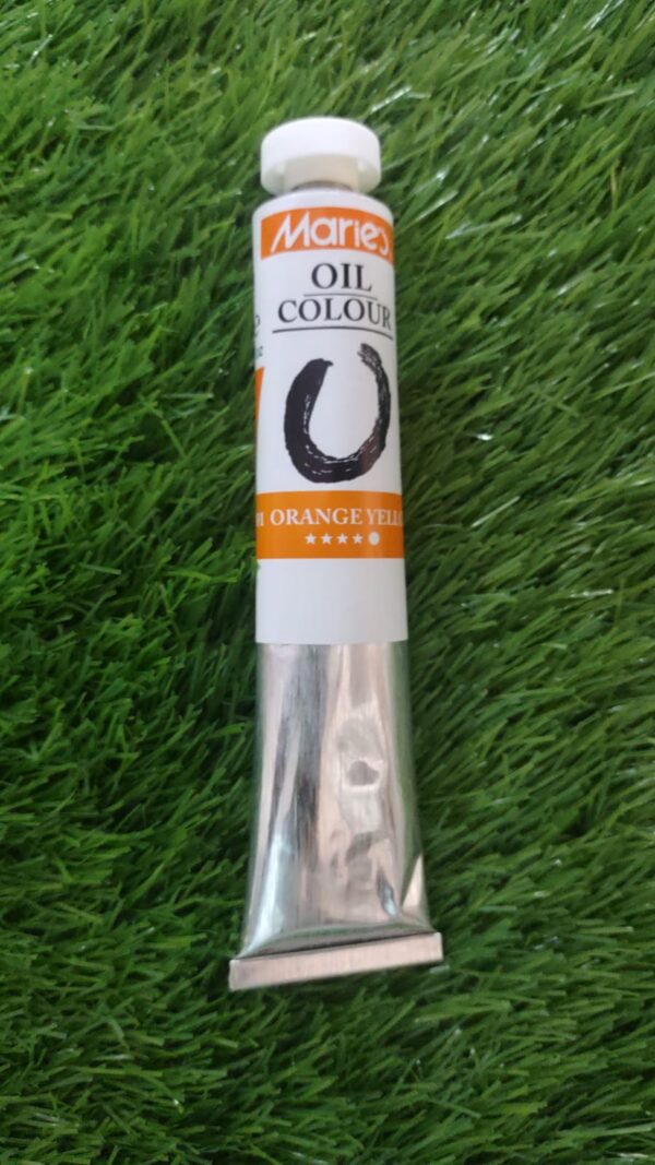 Maries oil color orange yellow 301