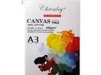 Canvas Pad A3 white