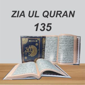 سولہ لائن قرآن پاک گرین بیک گراؤنڈ آرٹ پیپر امپورٹڈ حافظی بڑا سائز